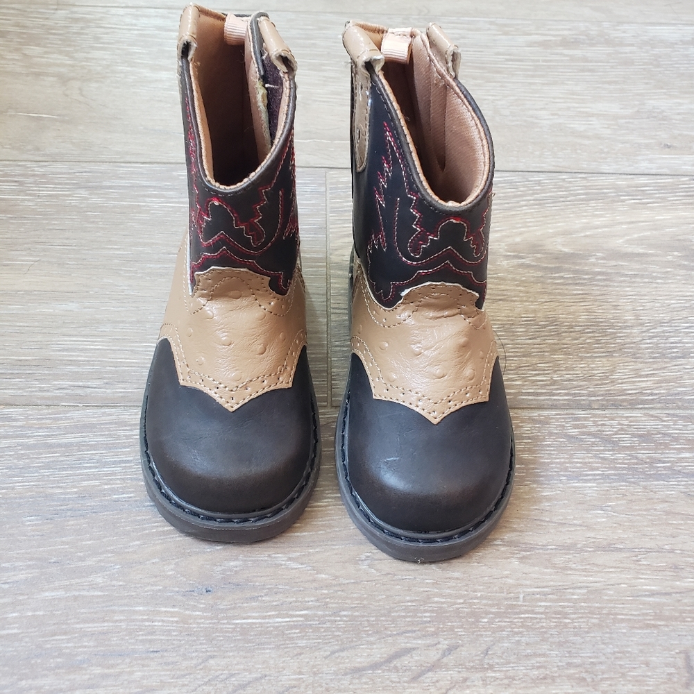 Trimfoot Toddler Western-Style Boots, Size 5